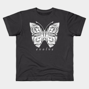 Evolve Butterfly Kids T-Shirt